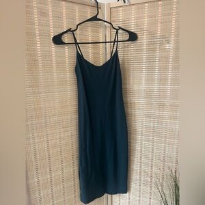 Aritzia Babaton Teal Mini Bodycon Dress XS